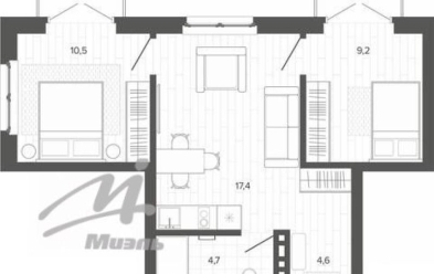 Продается 3 ком.