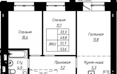 Продается 3 ком.