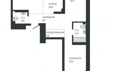 Продается 3 ком.