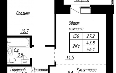 Продается 2 ком.