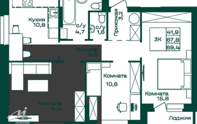 Продается 3 ком.