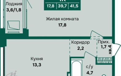 Продается 1 ком.