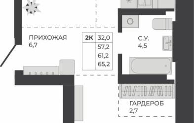 Продается 2 ком.