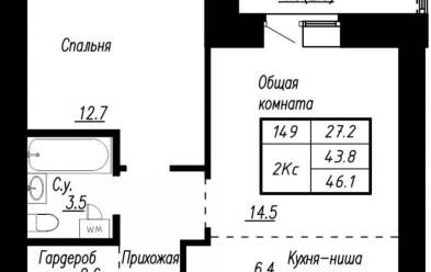 Продается 2 ком.
