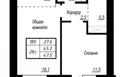 Продается 2 ком.