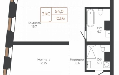 Продается 3 ком.