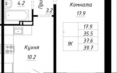 Продается 1 ком.
