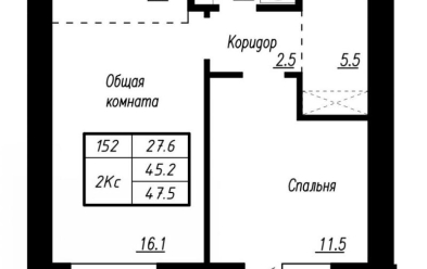 Продается 2 ком.