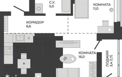 Продается 2 ком.