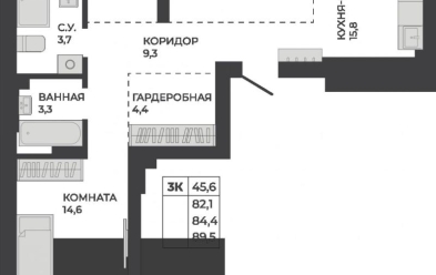 Продается 3 ком.