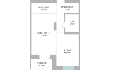 Продается 1 ком.