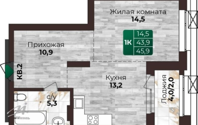 Продается 1 ком.