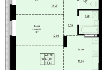 Продается 3 ком.