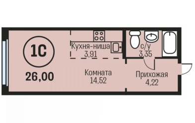 Продается 1 ком.