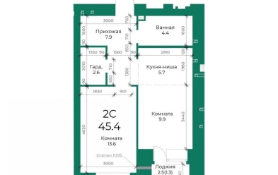 Продается 2 ком.