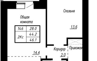 Продается 2 ком.
