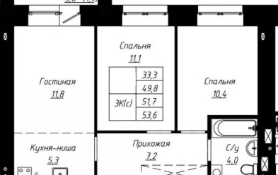 Продается 3 ком.