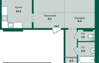 Продается 3 ком.