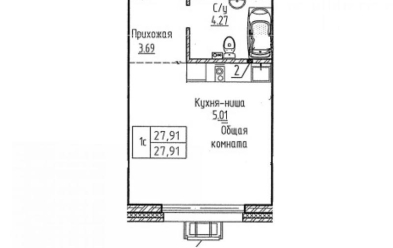 Продается 1 ком.