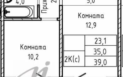 Продается 2 ком.