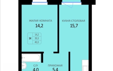 Продается 1 ком.